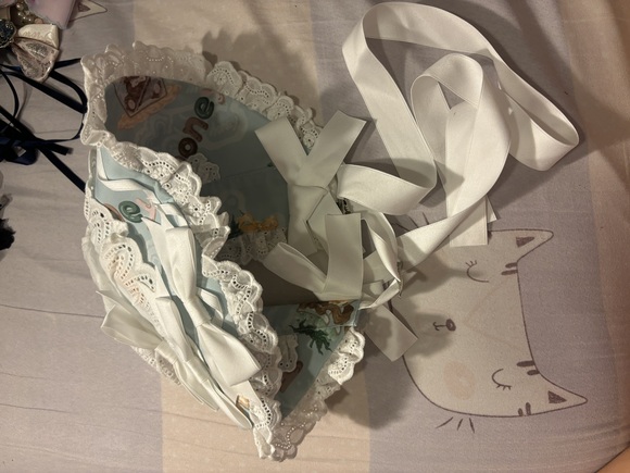 Mint Handmade Lolita Bonnet - Picture 1 of 6